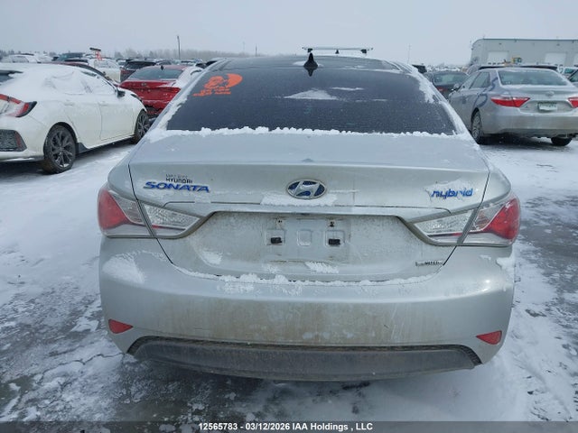 12565783 :رقم المزاد ، KMHEC4A41FA137520 vin ، 2015 Hyundai Sonata Hybrid/limited مزاد بيع