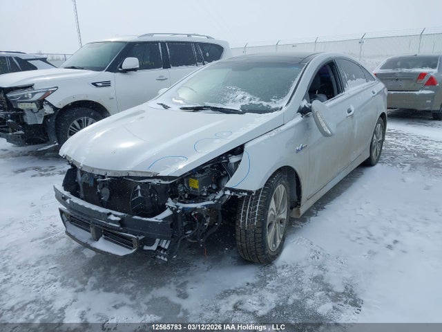 12565783 :رقم المزاد ، KMHEC4A41FA137520 vin ، 2015 Hyundai Sonata Hybrid/limited مزاد بيع
