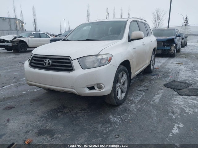 12565790 :رقم المزاد ، 5TDEK3EH2AS008762 vin ، 2010 Toyota Highlander V6 Sport مزاد بيع