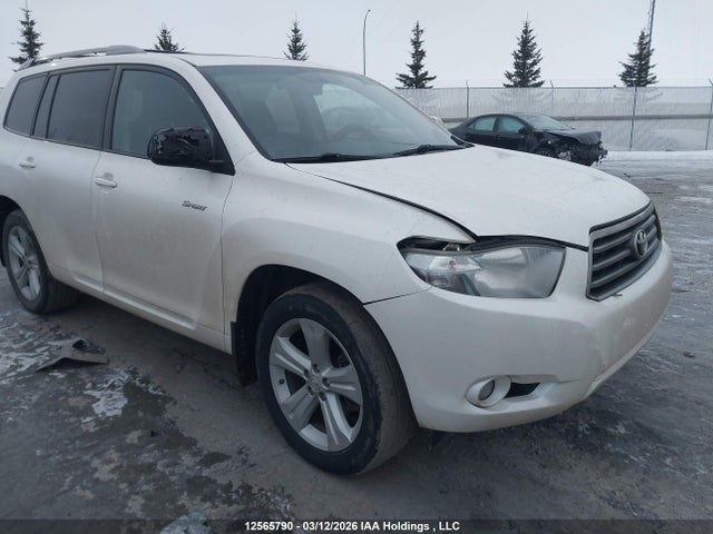 12565790 :رقم المزاد ، 5TDEK3EH2AS008762 vin ، 2010 Toyota Highlander V6 Sport مزاد بيع