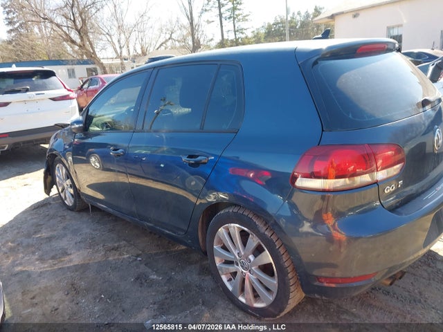 12565815 :رقم المزاد ، WVWDA7AJ3DW129089 vin ، 2013 Volkswagen Golf 2.5l Comfortline/2.5l Highline/2.5l Trendline/wolfsburg Edition 2.5l مزاد بيع