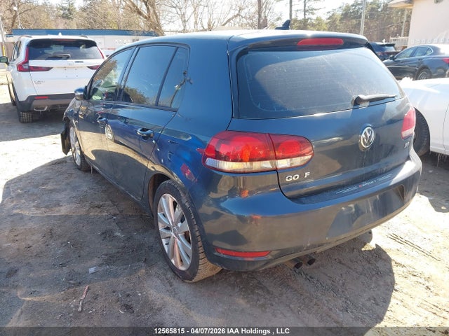 12565815 :رقم المزاد ، WVWDA7AJ3DW129089 vin ، 2013 Volkswagen Golf 2.5l Comfortline/2.5l Highline/2.5l Trendline/wolfsburg Edition 2.5l مزاد بيع