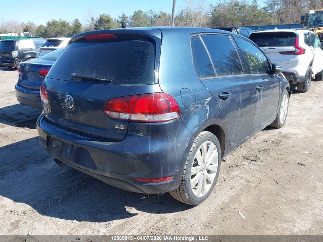 12565815 :رقم المزاد ، WVWDA7AJ3DW129089 vin ، 2013 Volkswagen Golf 2.5l Comfortline/2.5l Highline/2.5l Trendline/wolfsburg Edition 2.5l مزاد بيع
