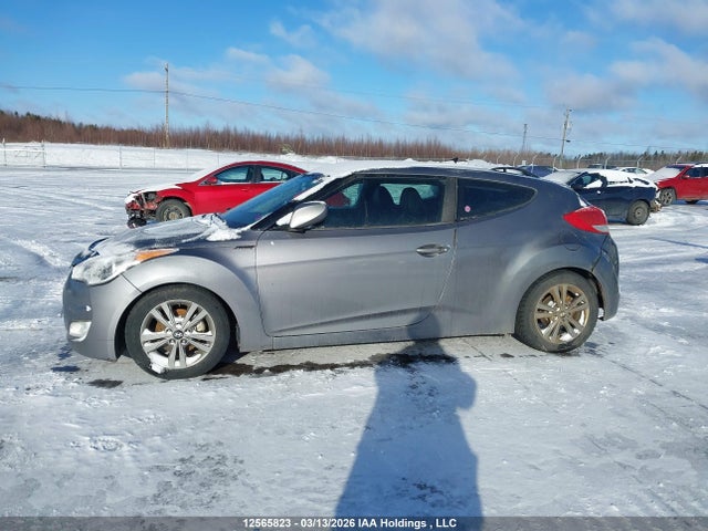 12565823 :رقم المزاد ، KMHTC6AD5CU071356 vin ، 2012 Hyundai Veloster Tech مزاد بيع