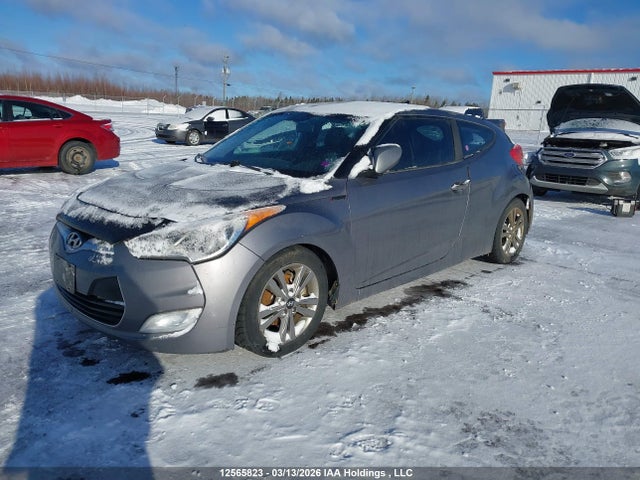 12565823 :رقم المزاد ، KMHTC6AD5CU071356 vin ، 2012 Hyundai Veloster Tech مزاد بيع