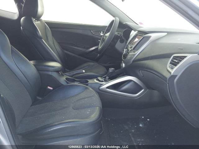 12565823 :رقم المزاد ، KMHTC6AD5CU071356 vin ، 2012 Hyundai Veloster Tech مزاد بيع