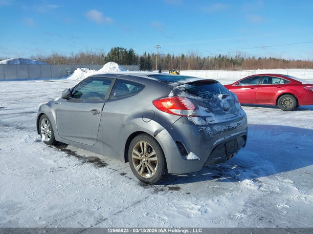 12565823 :رقم المزاد ، KMHTC6AD5CU071356 vin ، 2012 Hyundai Veloster Tech مزاد بيع