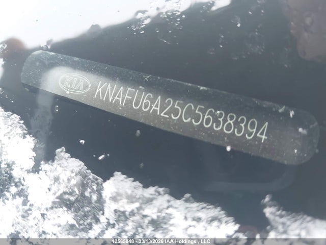 12565848 :رقم المزاد ، KNAFU6A25C5638394 vin ، 2012 Kia Forte Ex مزاد بيع