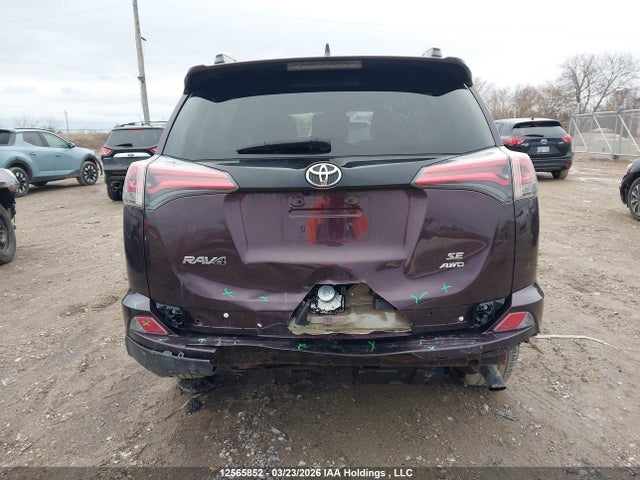 12565852 :رقم المزاد ، 2T3JFREV2HW586526 vin ، 2017 Toyota Rav4 Se مزاد بيع