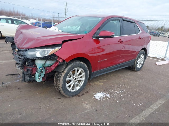 Продаж на аукціоні авто 2018 Chevrolet Equinox Lt, vin: 2GNAXJEV6J6143593, номер лоту: 12565863