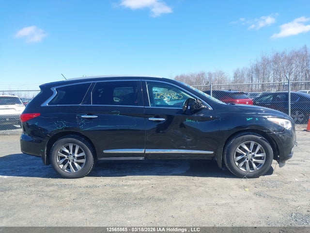 2013 Infiniti Jx35 მანქანა იყიდება აუქციონზე, vin: 5N1AL0MM9DC339851, აუქციონის ნომერი: 12565865