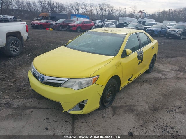 12565869 :رقم المزاد ، 4T1BD1FKXEU112005 vin ، 2014 Toyota Camry Hybrid/le/xle مزاد بيع