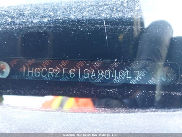 1HGCR2F61GA804047 Honda Accord Sport