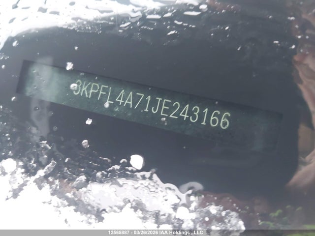 12565887 :رقم المزاد ، 3KPFL4A71JE243166 vin ، 2018 Kia Forte Lx/lx+ مزاد بيع