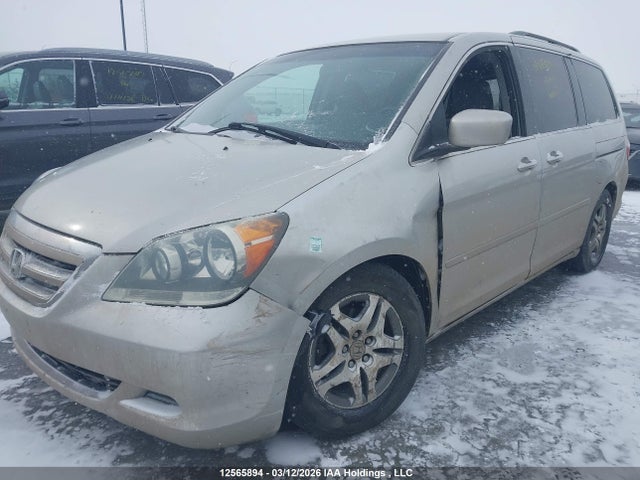 2007 Honda Odyssey Ex მანქანა იყიდება აუქციონზე, vin: 5FNRL38457B410988, აუქციონის ნომერი: 12565894