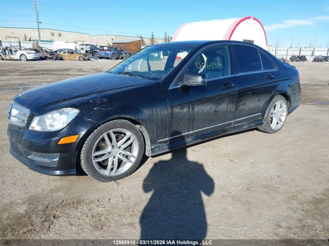 12565910 :رقم المزاد ، WDDGF8AB3DA854711 vin ، 2013 Mercedes-benz C 300 4matic مزاد بيع