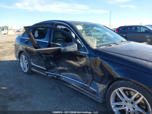 12565910 :رقم المزاد ، WDDGF8AB3DA854711 vin ، 2013 Mercedes-benz C 300 4matic مزاد بيع