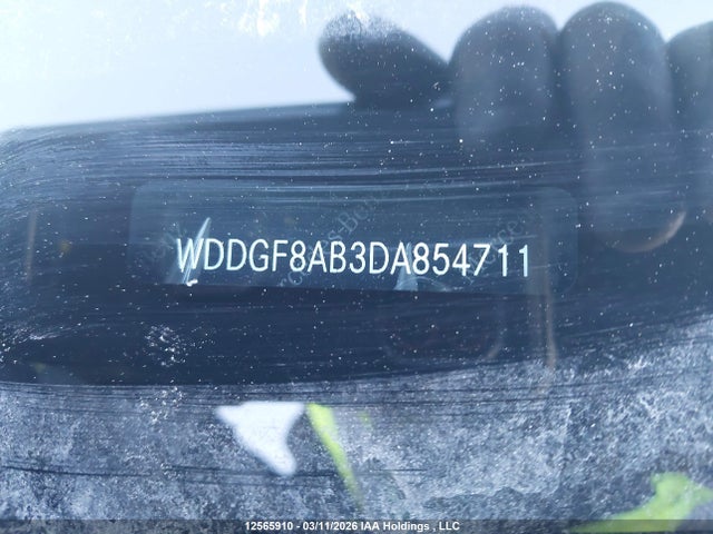 12565910 :رقم المزاد ، WDDGF8AB3DA854711 vin ، 2013 Mercedes-benz C 300 4matic مزاد بيع