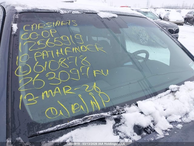 Продажа на аукционе авто 2010 Nissan Pathfinder Se, vin: 5N1AR1NB8AC610878, номер лота: 12565919