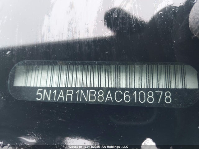 Продажа на аукционе авто 2010 Nissan Pathfinder Se, vin: 5N1AR1NB8AC610878, номер лота: 12565919