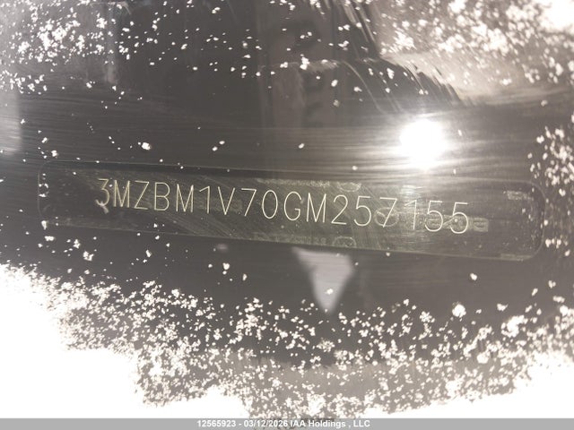 3MZBM1V70GM257155 Mazda Mazda3 Gs
