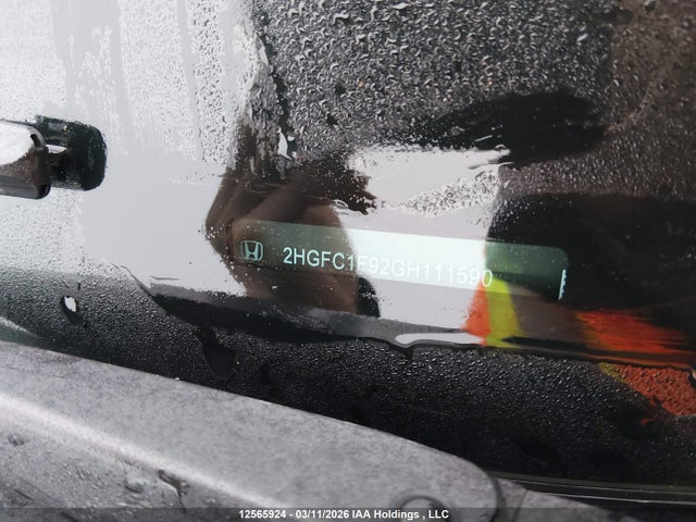 2HGFC1F92GH111590 Honda Civic Touring