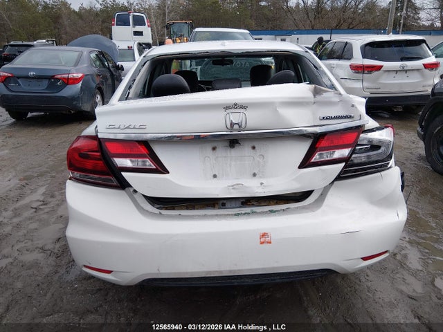 2015 Honda Civic Touring მანქანა იყიდება აუქციონზე, vin: 2HGFB2F73FH012816, აუქციონის ნომერი: 12565940