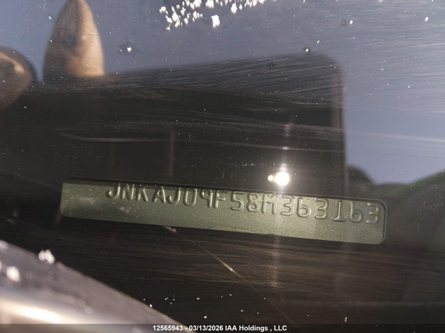 2008 Infiniti Ex35 Journey მანქანა იყიდება აუქციონზე, vin: JNKAJ09F58M363163, აუქციონის ნომერი: 12565943