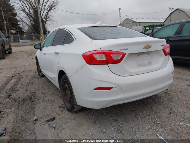 2017 Chevrolet Cruze Premier მანქანა იყიდება აუქციონზე, vin: 3G1BF5SM6HS534847, აუქციონის ნომერი: 12565949