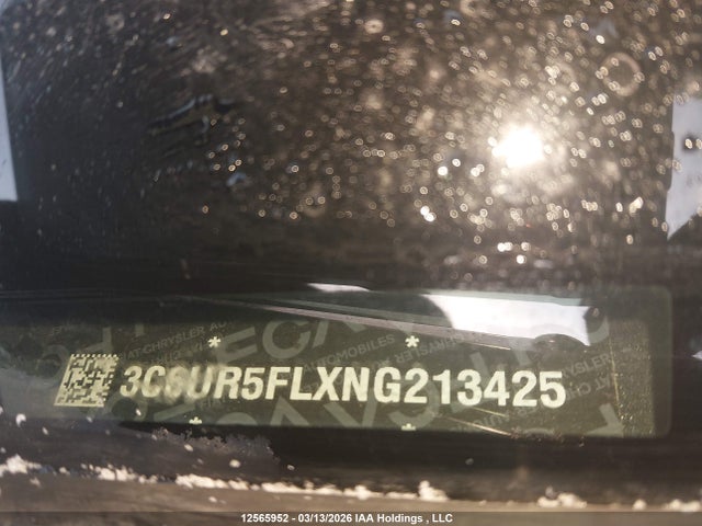 3C6UR5FLXNG213425 RAM 2500 Laramie