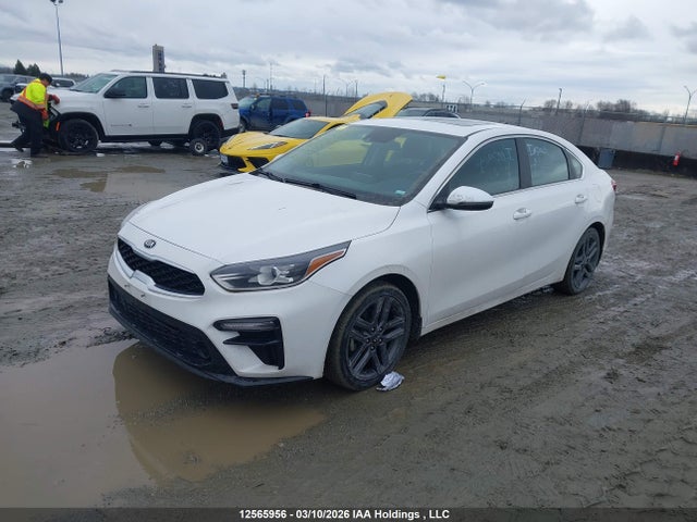 12565956 :رقم المزاد ، 3KPF54AD8ME293454 vin ، 2021 Kia Forte Ex مزاد بيع