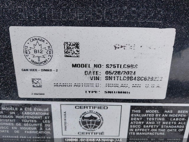 Polaris Polaris 2025 SN1TLC9B4SC629222 Image 9