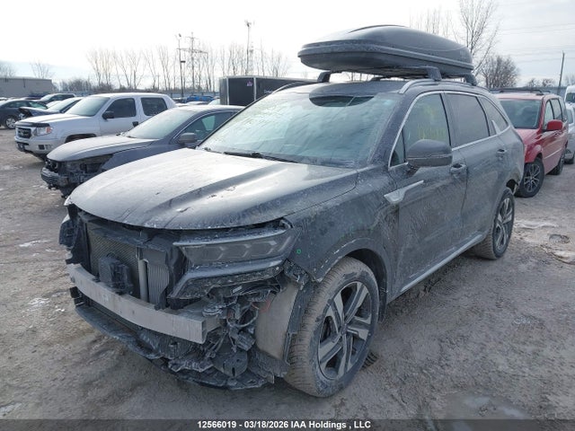 12566019 :رقم المزاد ، KNDRJDLH6P5172947 vin ، 2023 Kia Sorento Plug-in Hybrid Ex/ex+ مزاد بيع