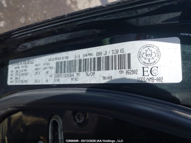 Dodge RAM 1500 2016 3C6RR7KT1GG343846 Image 18