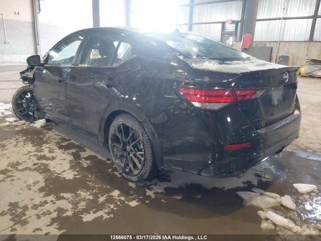 12566075 :رقم المزاد ، 3N1AB8DV2SY332486 vin ، 2025 Nissan Sentra Sr مزاد بيع