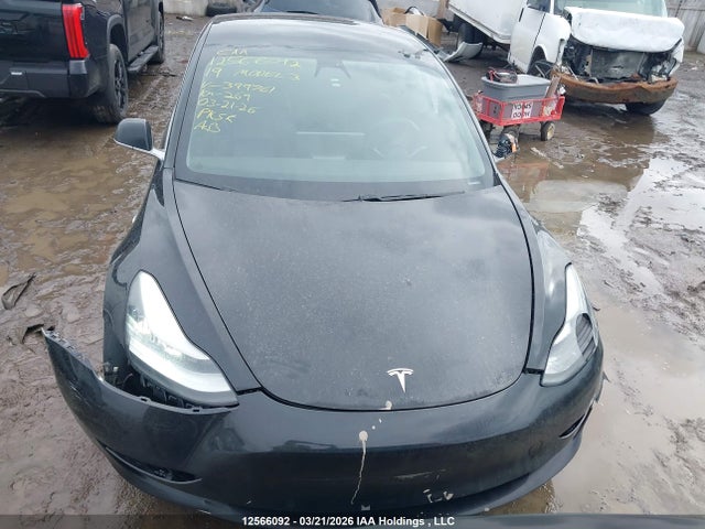 12566092 :رقم المزاد ، 5YJ3E1EA9KF399761 vin ، 2019 Tesla Model 3 Long Range/mid Range/standard Range/standard Range Plus مزاد بيع