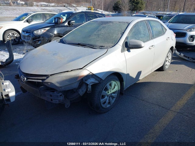 12566111 :رقم المزاد ، 2T1BURHE1FC457237 vin ، 2015 Toyota Corolla Le مزاد بيع