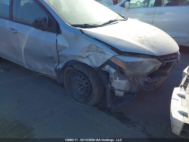 12566111 :رقم المزاد ، 2T1BURHE1FC457237 vin ، 2015 Toyota Corolla Le مزاد بيع