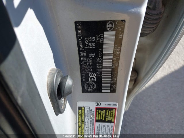 12566111 :رقم المزاد ، 2T1BURHE1FC457237 vin ، 2015 Toyota Corolla Le مزاد بيع