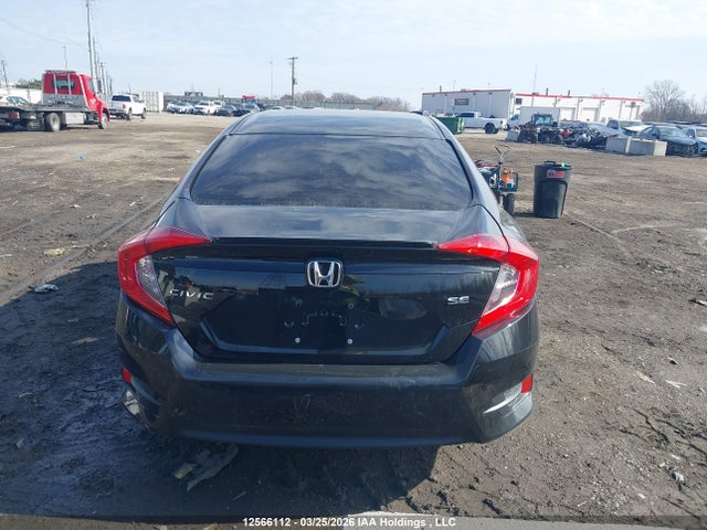 12566112 :رقم المزاد ، 2HGFC2F60JH027822 vin ، 2018 Honda Civic Se مزاد بيع