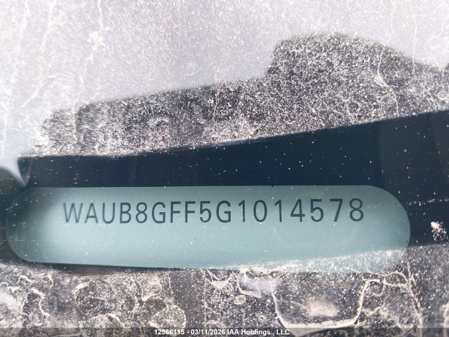 WAUB8GFF5G1014578 Audi A3 2.0t Komfort