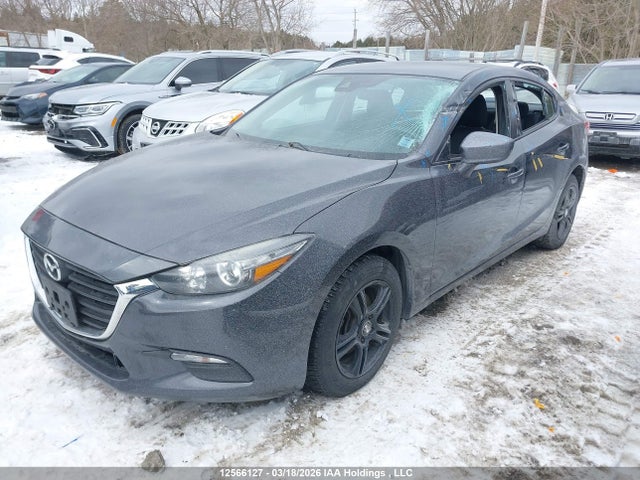 12566127 :رقم المزاد ، JM1BN1U78J1159612 vin ، 2018 Mazda Mazda3 Gx مزاد بيع