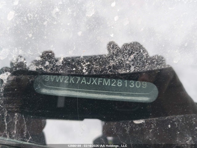 3VW2K7AJXFM281309 Volkswagen JETTA S