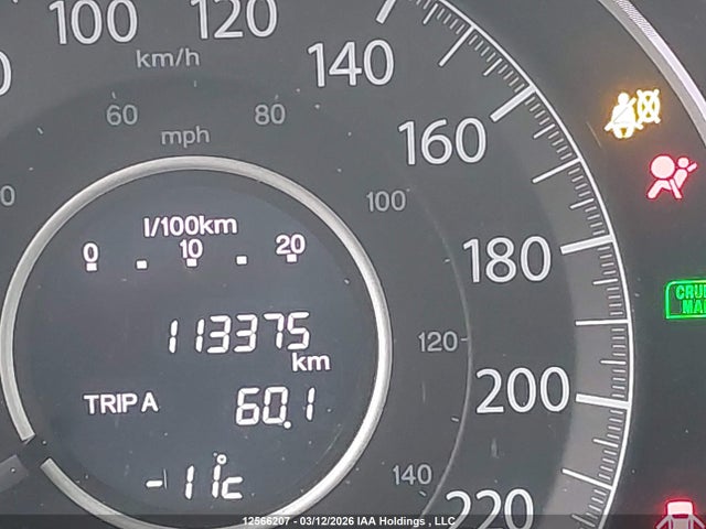 12566207 :رقم المزاد ، 2HKRM4H7XCH114373 vin ، 2012 Honda Cr-v Ex-l مزاد بيع