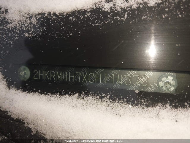 12566207 :رقم المزاد ، 2HKRM4H7XCH114373 vin ، 2012 Honda Cr-v Ex-l مزاد بيع