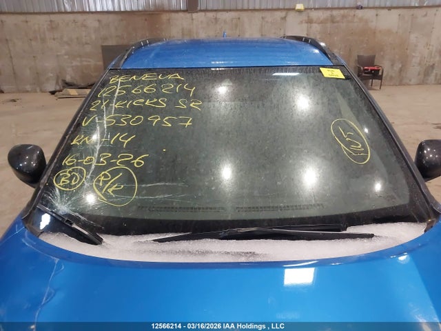 2021 Nissan Kicks Sr მანქანა იყიდება აუქციონზე, vin: 3N1CP5DV7ML530957, აუქციონის ნომერი: 12566214
