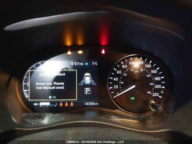 2021 Nissan Kicks Sr მანქანა იყიდება აუქციონზე, vin: 3N1CP5DV7ML530957, აუქციონის ნომერი: 12566214