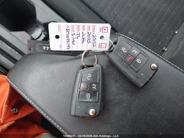 12566231 :رقم المزاد ، 3VWCX7BU8SM076144 vin ، 2025 Volkswagen Jetta Trendline مزاد بيع