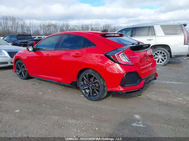 SHHFK7H49JU306099 Honda Civic Sport