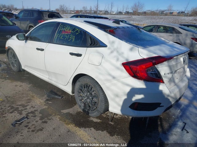 2018 Honda Civic Lx მანქანა იყიდება აუქციონზე, vin: 2HGFC2F52JH025139, აუქციონის ნომერი: 12566275